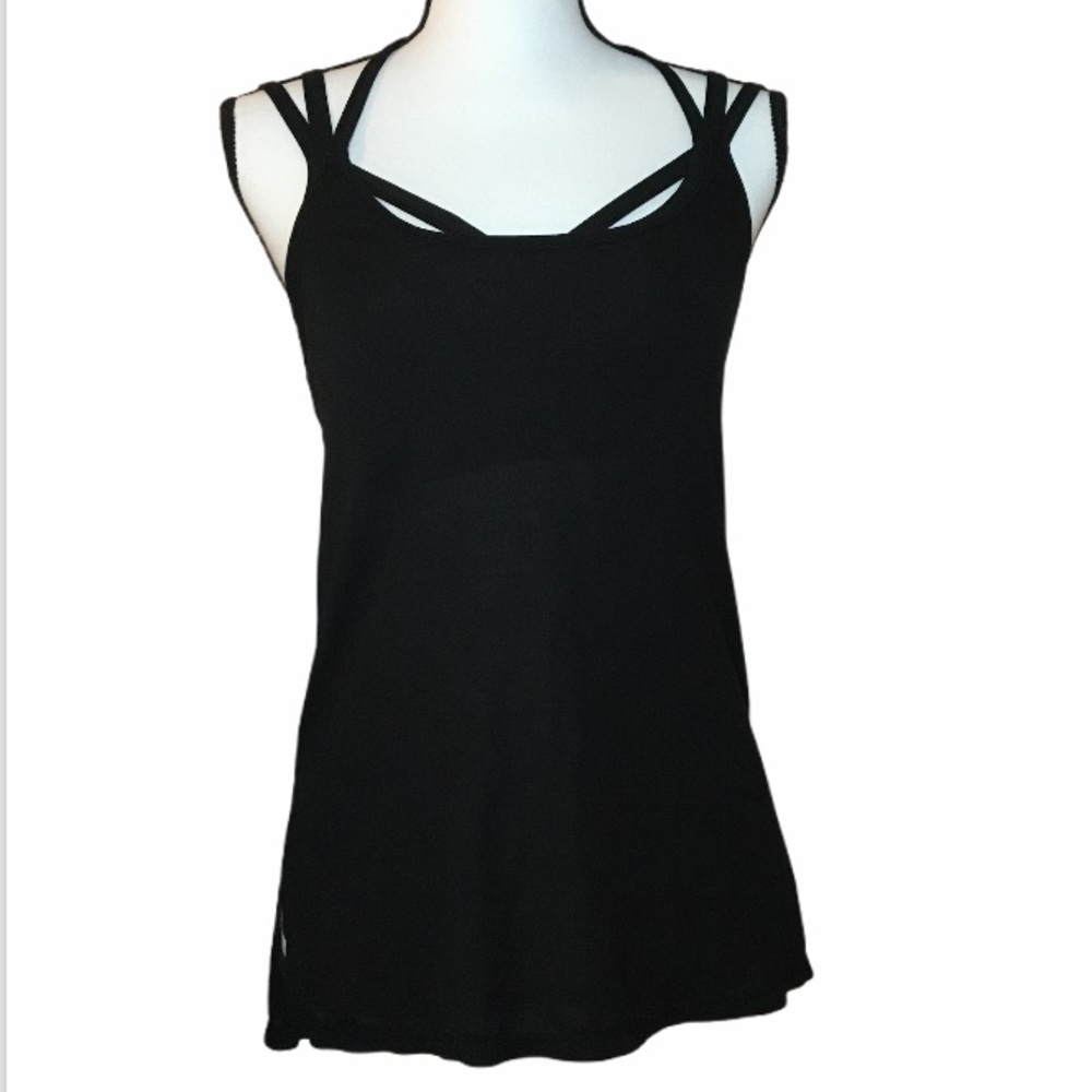 Athleta Double Layer Tank Top With Built In Bra - image 1